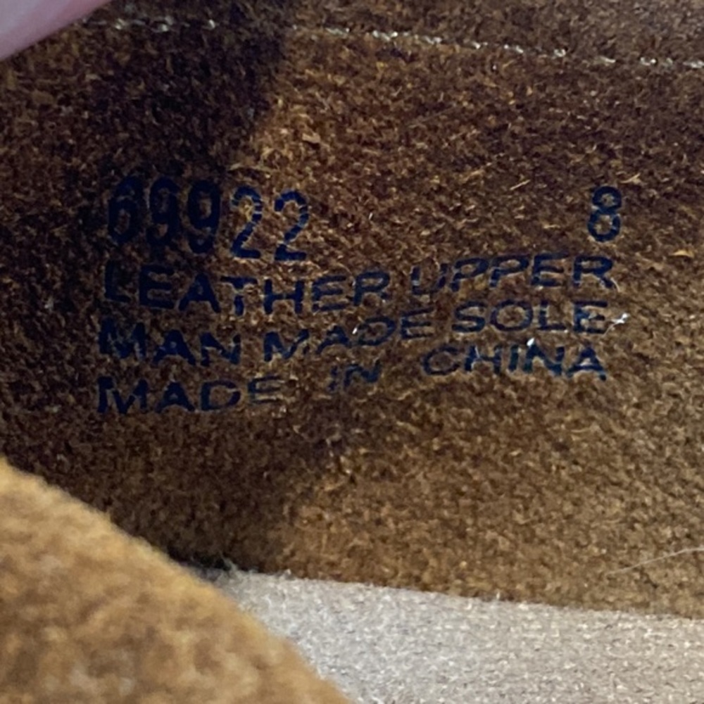 Minnetonka Women's Size 8 Kilty Hardsole Moccasins Brown Classic - Picture 7 of 8